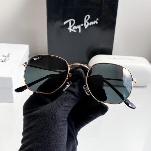 Rayban gold black hexa 3548