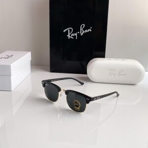 Rayban gold black club master 3016