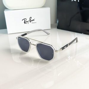 Rayban silver black 3162