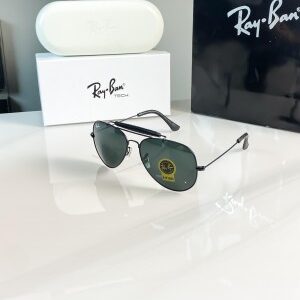 Rayban black bar 3422