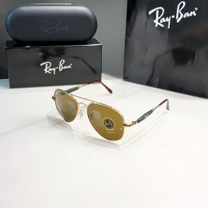 Rayban Gold Brown 3517
