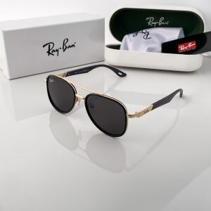 Rayban gold black 3608