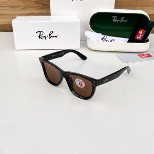 Rayban reverse black brown 5023