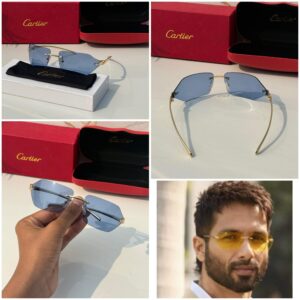 Cartier Gold Blue